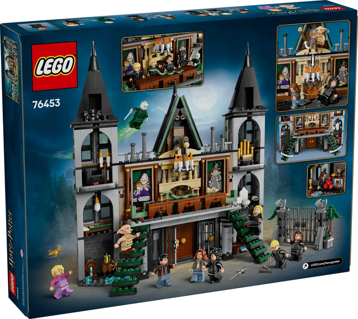 Конструктор LEGO Harry Potter Маєток родини Мелфой 1601 елемент (76453) - зображення 8