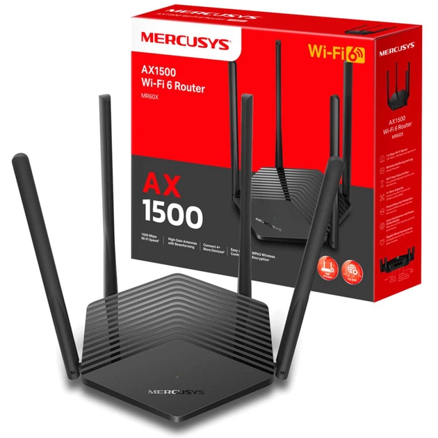 Маршрутизатор Mercusys MR60X - изображение 5