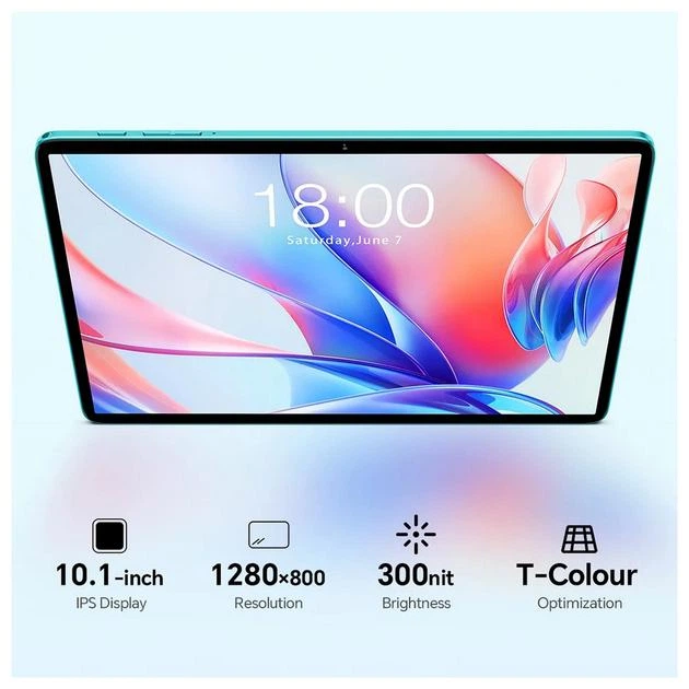 Планшет Teclast P30 Allwinner A523, RAM 4Gb, ROM 64Gb, MicroSD (max 1Tb), Wi-Fi 6 Blue - Фото 8 Планшет Teclast P30 Allwinner A523, RAM 4Gb, ROM 64Gb, MicroSD (max 1Tb), Wi-Fi 6 Blue - изображение 8