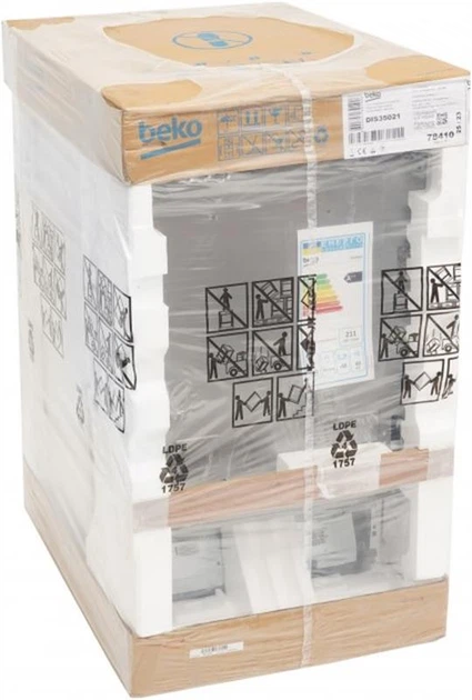 Вбудована посудомийна машина Beko DIS35021 - зображення 10