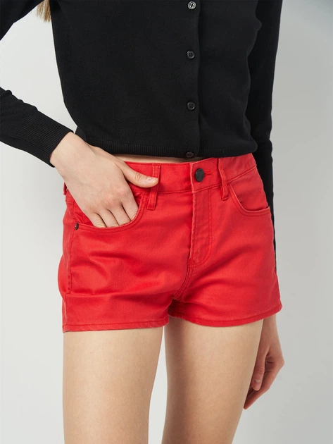 Шорты женские G-Star Raw 91771B.610.4213 26 Красные (8718512543268) - изображение 4
