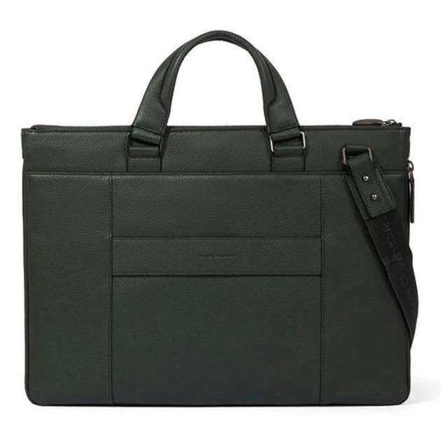 Сумка для ноутбука Piquadro MODUS RESTYLING (MOS) Green CA4021MOS_VE3 - Фото 3 Сумка для ноутбука Piquadro MODUS RESTYLING (MOS) Green CA4021MOS_VE3 - изображение 3