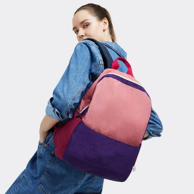 Рюкзак для ноутбука Kipling SONNIE Coral Purple Bl (2GA) KI5495_2GA - Фото 6 Рюкзак для ноутбука Kipling SONNIE Coral Purple Bl (2GA) KI5495_2GA - зображення 6
