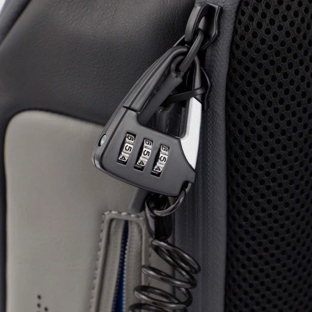 Рюкзак для ноутбука Piquadro URBAN (UB00) Black-Grey CA4818UB00_NGR - Фото 4 Рюкзак для ноутбука Piquadro URBAN (UB00) Black-Grey CA4818UB00_NGR - изображение 4