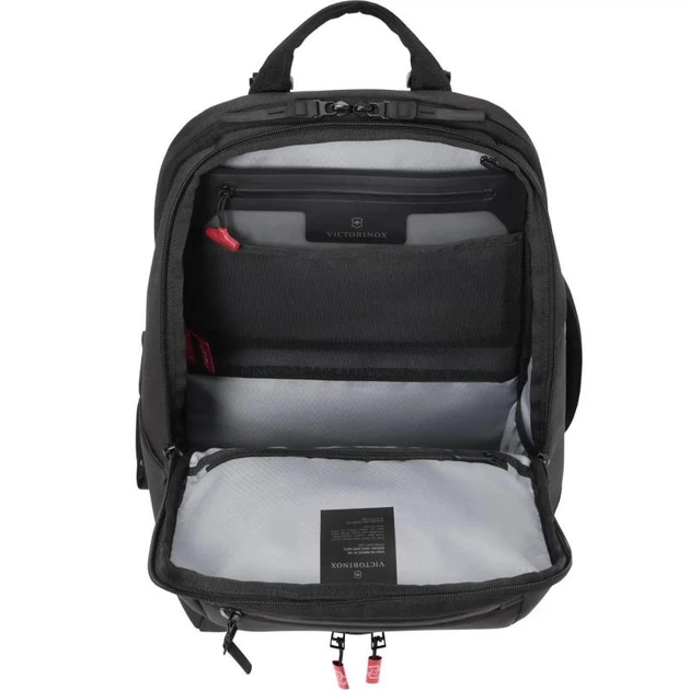 Рюкзак для ноутбука Victorinox TOURING 2.0/Black 612118 - Фото 8 Рюкзак для ноутбука Victorinox TOURING 2.0/Black 612118 - изображение 8
