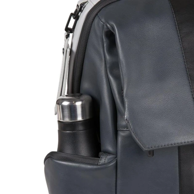 Рюкзак для ноутбука Piquadro URBAN Grey-Black CA5543UB00_GRN - Фото 4 Рюкзак для ноутбука Piquadro URBAN Grey-Black CA5543UB00_GRN - изображение 4