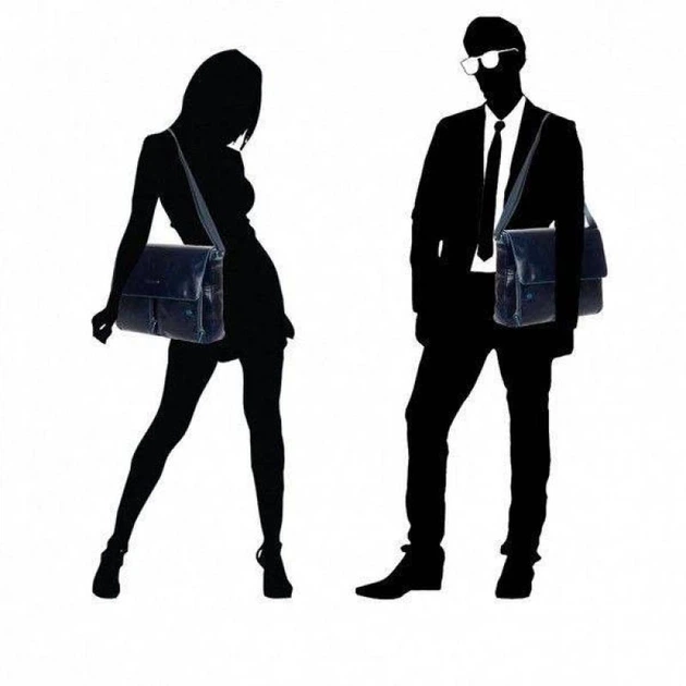 Сумка для ноутбука Piquadro BLUE SQUARE (B2) Navy Blue CA3337B2_BLU2 - Фото 4 Сумка для ноутбука Piquadro BLUE SQUARE (B2) Navy Blue CA3337B2_BLU2 - изображение 4
