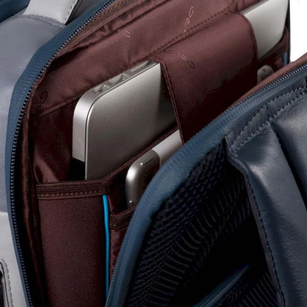 Рюкзак для ноутбука Piquadro URBAN Grey-Bordo CA4818UB00_GRBO - зображення 3