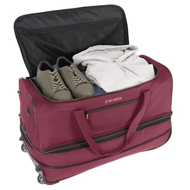 Дорожня сумка на колесах Travelite BASICS/Bordeaux TL096276-70 (Велика) - зображення 4