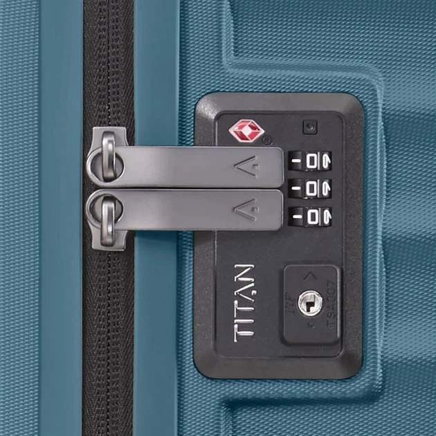 Валіза Titan LITRON/Petrol Ti700246-22 (Маленька) - зображення 9
