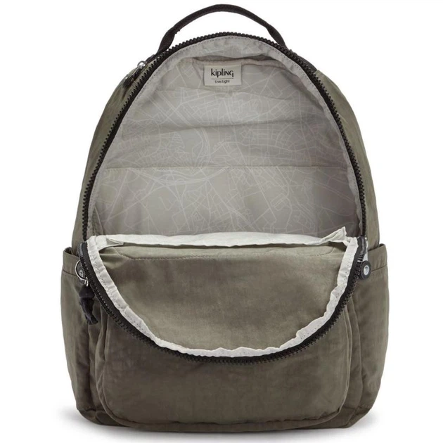 Рюкзак для ноутбука Kipling SEOUL Green Moss (88D) KI5210_88D - Фото 3 Рюкзак для ноутбука Kipling SEOUL Green Moss (88D) KI5210_88D - зображення 3