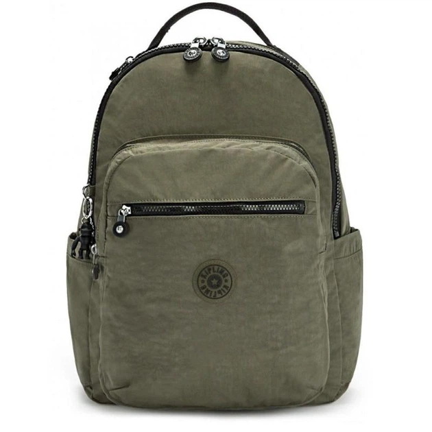 Рюкзак для ноутбука Kipling SEOUL Green Moss (88D) KI5210_88D - Фото 4 Рюкзак для ноутбука Kipling SEOUL Green Moss (88D) KI5210_88D - зображення 4