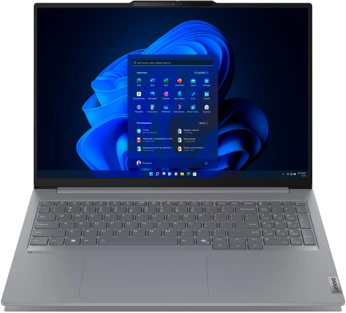 Ноутбук Lenovo ThinkBook 16 G7 QOY (21NH0000RA) - Фото 1 Ноутбук Lenovo ThinkBook 16 G7 QOY (21NH0000RA) - зображення 1