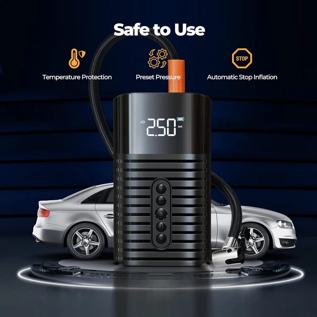 Портативный автокомпрессор Beglero 203AB - изображение 4
