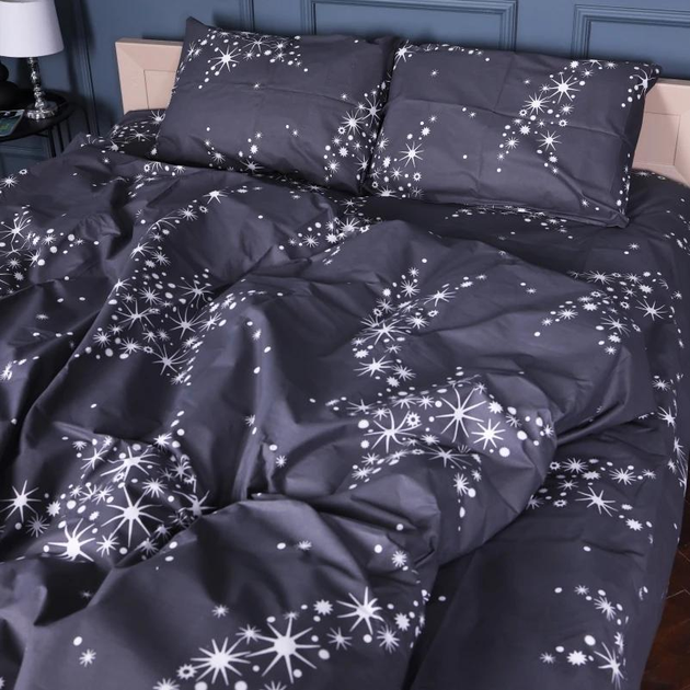 Акція на Комплект постільної білизни Mirson King Size 220х240 см 17-0687 Winter Wonderland Бязь від Rozetka