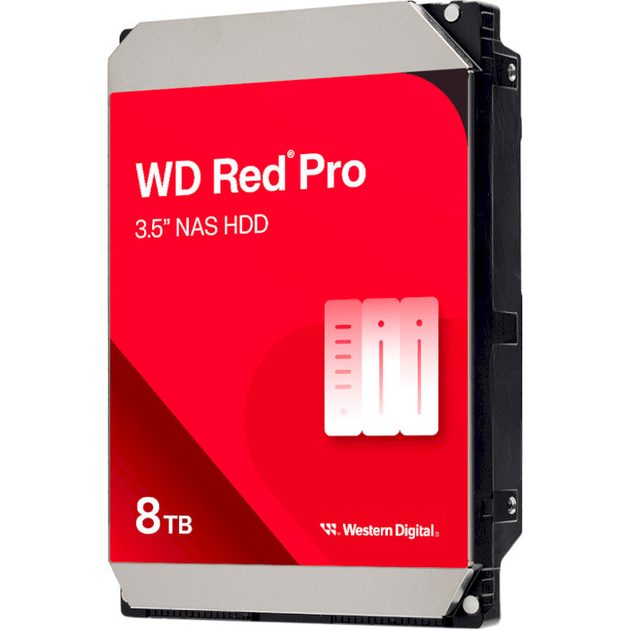 Жёсткий диск WD Red Pro 8TB WD8005FFBX SATA 4Kn/512e - изображение 1