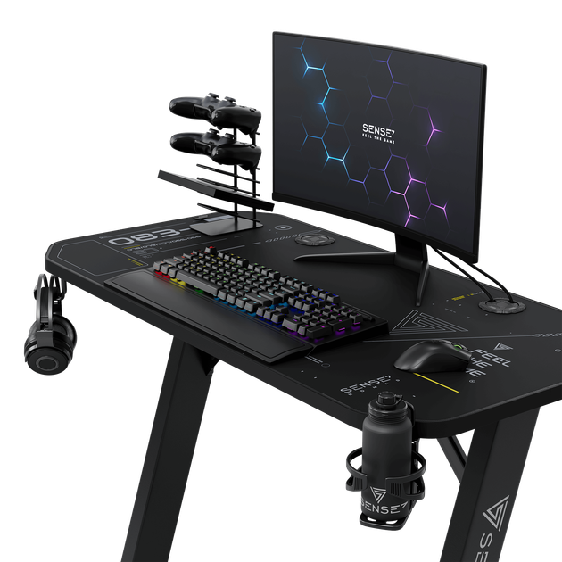 Ігровий стіл SENSE7 Nomad Cybernetic 100x50 см - Фото 5 Ігровий стіл SENSE7 Nomad Cybernetic 100x50 см - изображение 5