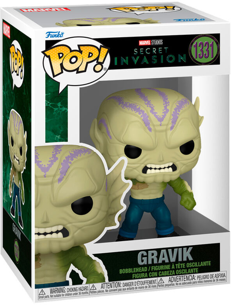 Figurka Funko Pop! Marvel Secret Invasion Gravik 9 cm (889698756266) - obraz 1