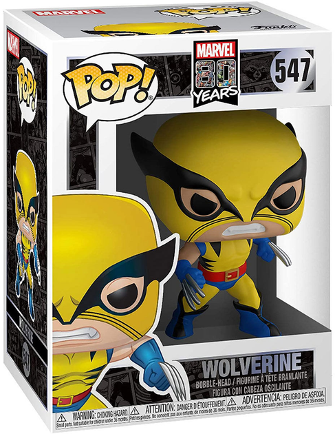 Фігурка Funko Pop! Marvel 80th First Appearance Wolverine 9 см (889698441551) - зображення 1