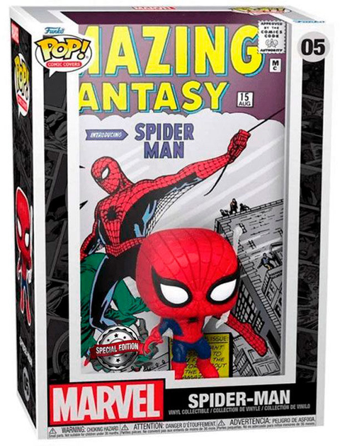 Фігурка Funko Pop! Marvel Amazing Spiderman Exclusive 9 см (889698609319) - зображення 1