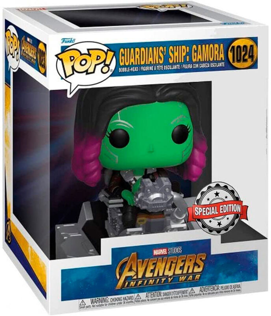 Фігурка Funko Pop! Marvel Avengers Infinity War Guardians Ship Gamora Exclusive 9 см - зображення 1