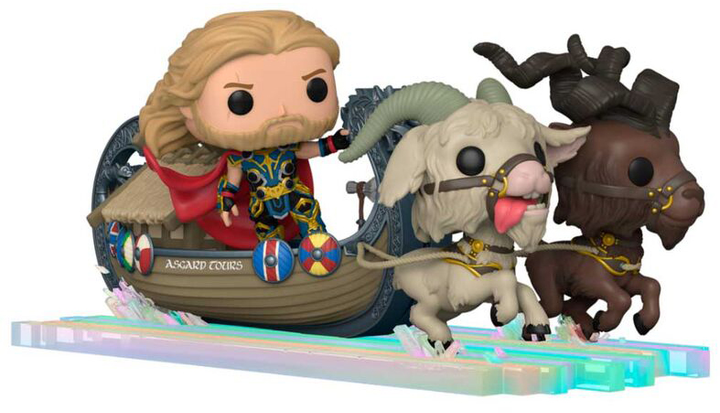 Фігурка Funko Pop! Marvel Thor Love and Thunder Thor Goat Boat 19 см (889698624206) - зображення 2