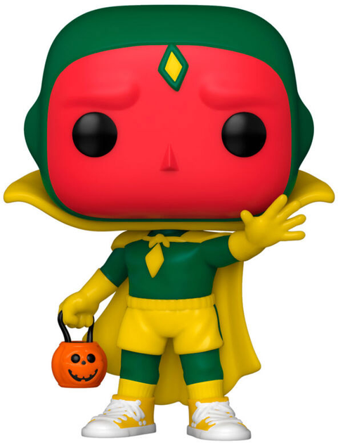 Фігурка Funko Pop! Marvel WandaVision Vision Halloween 9 см (889698520454) - зображення 3
