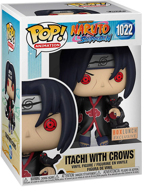 Figurka Funko Pop! Naruto Shippuden Itachi With Crows Exclusive 9 cm (889698545815) - obraz 1