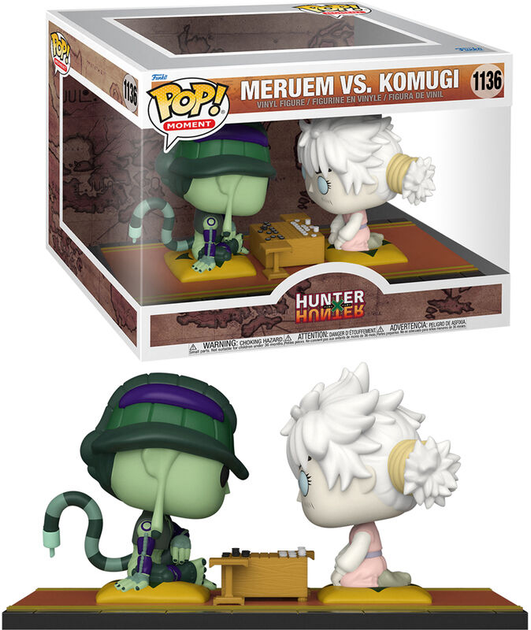 Zestaw figurek Funko Pop! Hunter X Hunter Komugi vs Meruem 9 cm 2 szt (889698613804) - obraz 2