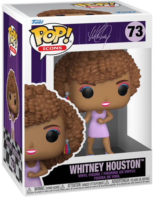 Фігурка Funko Pop! Icons Whitney Houston 9 см (889698609326) - зображення 1