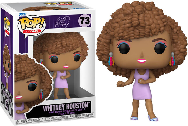 Figurka Funko Pop! Icons Whitney Houston 9 cm (889698609326) - obraz 3