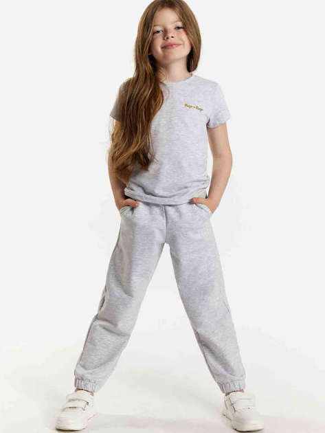 Koszulka młodzieżowa dziewczęca Tup Tup 101500-8110 146 cm Szara (5907744500139) - obraz 3