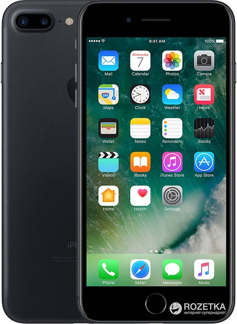 Мобильный телефон Apple iPhone 7 Plus 256GB Black – фото, отзывы