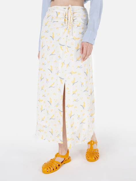 Спідниця міді літня жіноча Colin's CL1068923OFW 40 Off White від Rozetka на платформі USKIDKA Акція на Спідниця міді літня жіноча Colin's CL1068923OFW 40 Off White від Rozetka