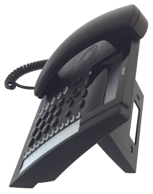 Telefon analogowy przewodowy Tiptel 1020 Black (4005579204343) - obraz 2