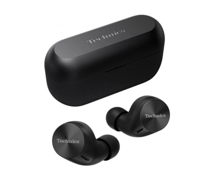 Наушники беспроводные Technics EAH-AZ40M2 TWS Bluetooth стерео гарнитура черная - изображение 4