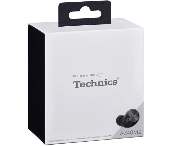 Наушники беспроводные Technics EAH-AZ40M2 TWS Bluetooth стерео гарнитура черная - изображение 7