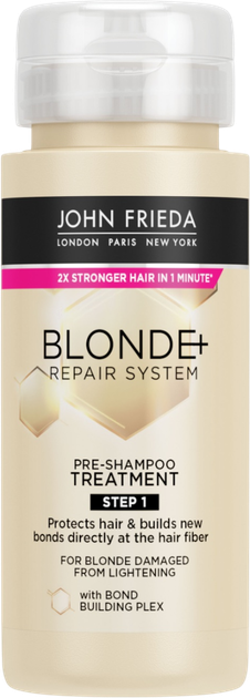 Маска для волосся John Frieda Shampoo Blonde+ Repair System 100 мл (5037156292169) - зображення 1