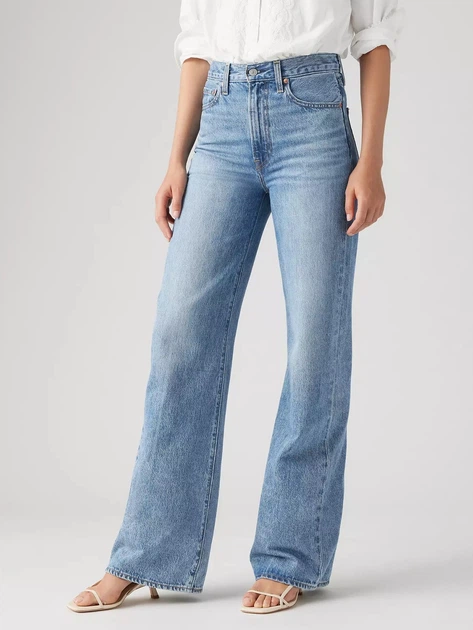 Джинси жіночі Levi`s Ribcage Wide-Leg Jeans A6081-0020 28-32 Not The Same (5401157995440) - зображення 1