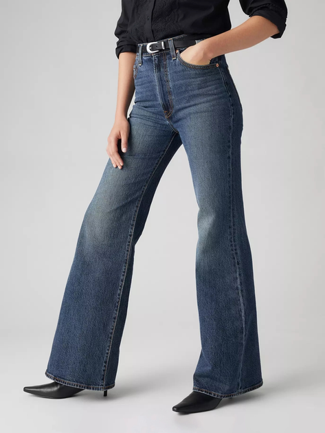 Джинси Кльош жіночі Levi`s Ribcage Bell Jeans A7503-0019 31-34 Romantic Story (5401187001647) - зображення 6