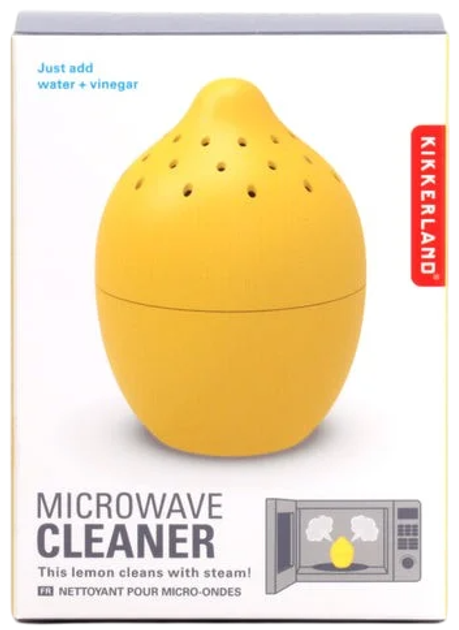 Очисник мікрохвильової печі Kikkerland Lemon Microwave Cleaner (0612615119611) - зображення 3