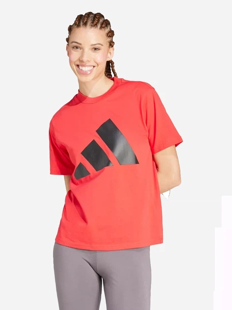Футболка хлопковая женская Adidas W Bl Sj T JC5723 S Purrub/Black (4067891021008) - Фото 1 Футболка хлопковая женская Adidas W Bl Sj T JC5723 S Purrub/Black (4067891021008) - изображение 1