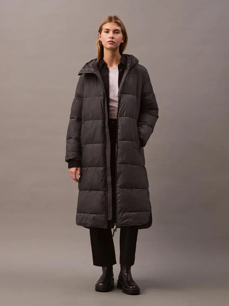 Куртка зимова довга жіноча Calvin Klein 14904100-022 XL Сіра від Rozetka на платформі USKIDKA Акція на Куртка зимова довга жіноча Calvin Klein 14904100-022 XL Сіра від Rozetka