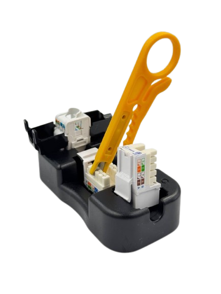 Тримач для забивання модулів Keystone RJ45, RJ11, RJ12 - Фото 4 Тримач для забивання модулів Keystone RJ45, RJ11, RJ12 - изображение 4