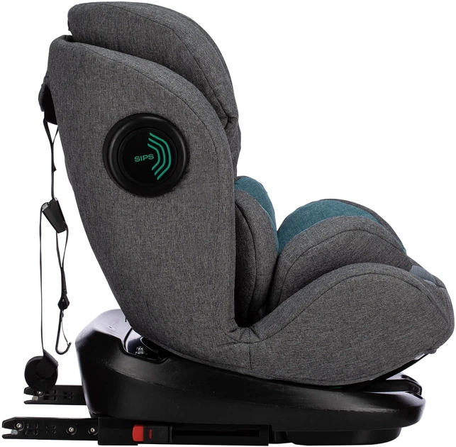 Автокресло FreeON ULTIMA 360°, колір сірий з бірюзовим (48921) - Фото 5 Автокресло FreeON ULTIMA 360°, колір сірий з бірюзовим (48921) - зображення 5