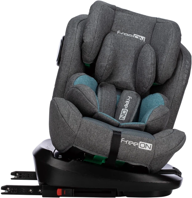 Автокресло FreeON ULTIMA 360°, колір сірий з бірюзовим (48921) - Фото 6 Автокресло FreeON ULTIMA 360°, колір сірий з бірюзовим (48921) - зображення 6