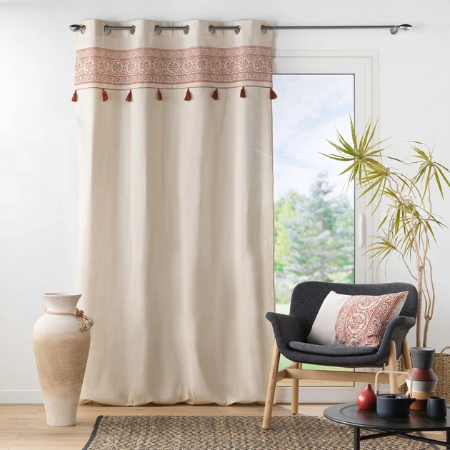 Декоративна подушка Douceur d'interieur Isalina 40 x 60 см Теракотова (3574386120166) - зображення 3