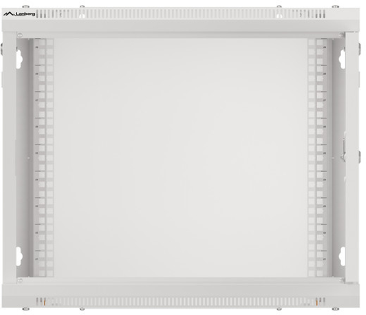 Серверна підвісна шафа Lanberg 19" 9U 600x450 Grey (WF01-6409-10S) - зображення 5