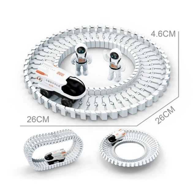 Игровой трек RIAS LT243177 Outer Space Track 1 машинка + 2 космонавта 6 деталей (3_05736) - Фото 3 Игровой трек RIAS LT243177 Outer Space Track 1 машинка + 2 космонавта 6 деталей (3_05736) - изображение 3