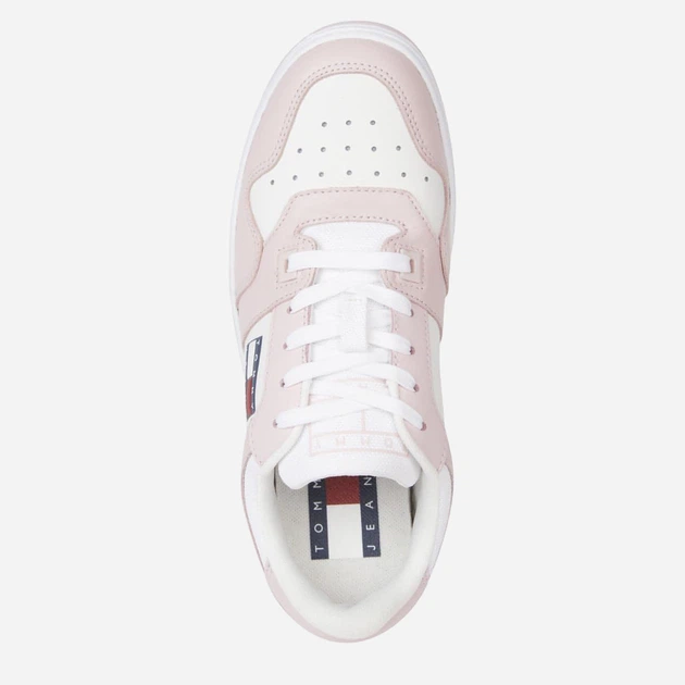 Buty sportowe damskie Tommy Jeans THIEN0EN02102TH2 40 Różowe z białym (8720643117898) - obraz 5